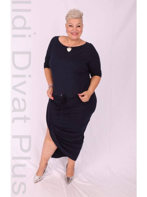 Caremo Mia Sötétkék Ringlis Ruha