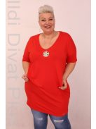 Caremo Piros Mónika Tunika