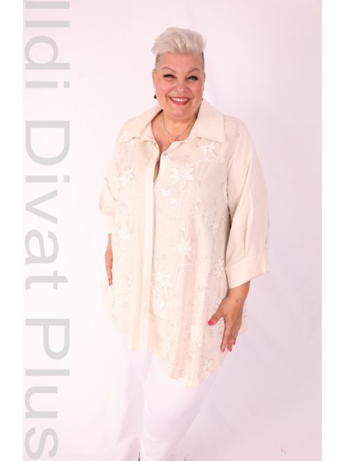 CN-G Beige Köves-Gyöngyös Ing-2XL