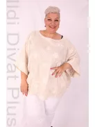 CN-G Beige Köves-Gyöngyös Tunika
