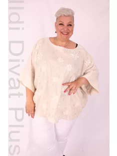CN-G Beige Köves-Gyöngyös Tunika