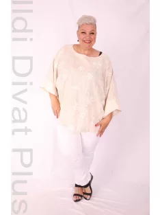 CN-G Beige Köves-Gyöngyös Tunika