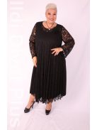 CN-G Fekete Csipkés Vera Ruha