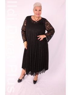 CN-G Fekete Csipkés Vera Ruha
