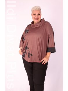 CN-G Fekete-Barna Jeran Blúz