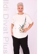 Darkwin Fehér-Színes Köves Felső