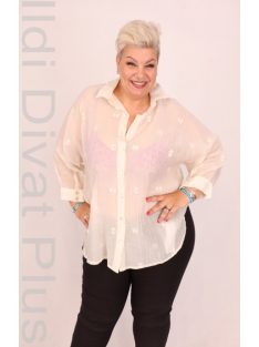 Darkwin Beige Hímzett Ing