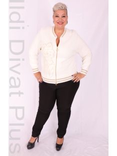 Darkwin Fehér-Arany Polly Kardigán