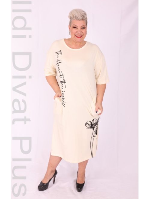 Darkwin Zelma Beige Ruha