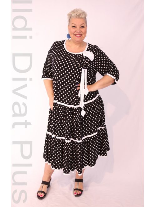 Darkwin Fekete-Fehér Pöttyös Dali Ruha