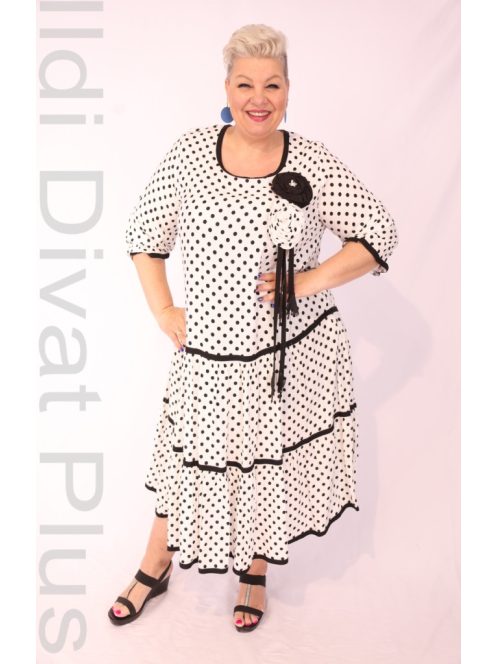 Darkwin Fehér-Fekete Pöttyös Dali Ruha