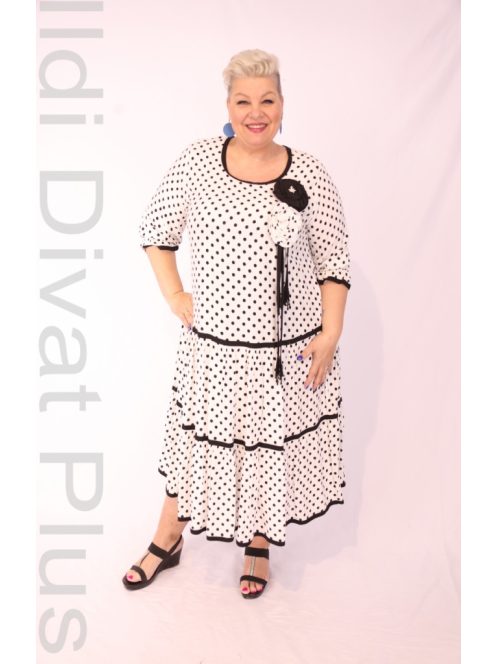 Darkwin Fehér-Fekete Pöttyös Dali Ruha