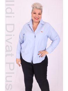 Grandi Kék Galléros Gombos Ing