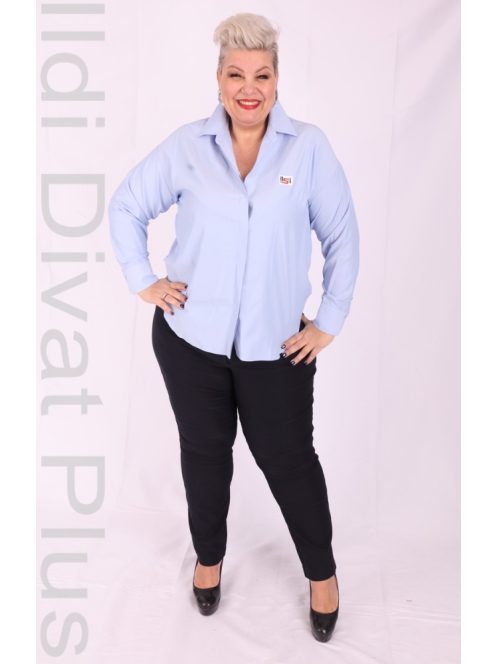 Grandi Kék Galléros Gombos Ing