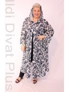 Darkwin Fehér-Kék Hálós Fimo Kardigán