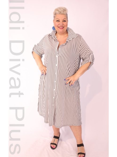 Darkwin Szürke-Csíkos Fina Ingruha