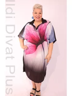Darkwin Fekete-Pink Polly Ruha