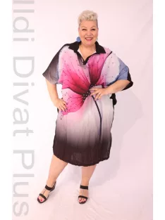 Darkwin Fekete-Pink Polly Ruha