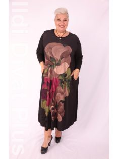 Darkwin Fekete-Mintás Tilla Ruha