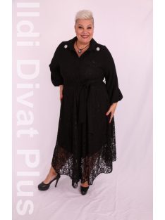 Darkwin Fekete-Csipke Veno Ruha