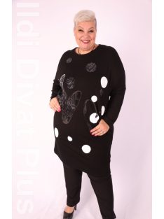 Darkwin Fekete-Fehér Grean Tunika