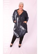 Darkwin Indigókék Benna Farmer Kardigán