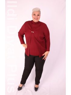 Darkwin Bordó Tunna Felső+ Blézer