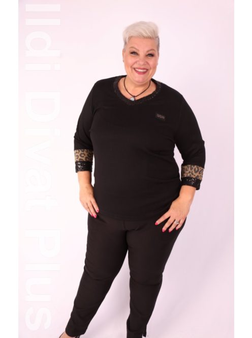 Darkwin Fekete-Ocelott Lili Tunika