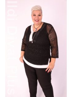 Darkwin Fekete-Fehér Gerry Tunika