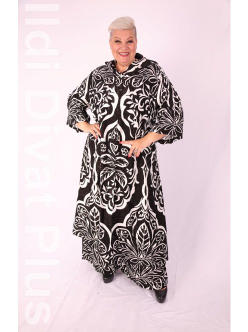 Darkwin Fekete-Fehér Mintás Gery Szett-2