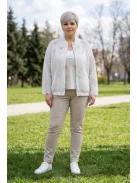 Darkwin Ekrü Csipke Dali Kabátka
