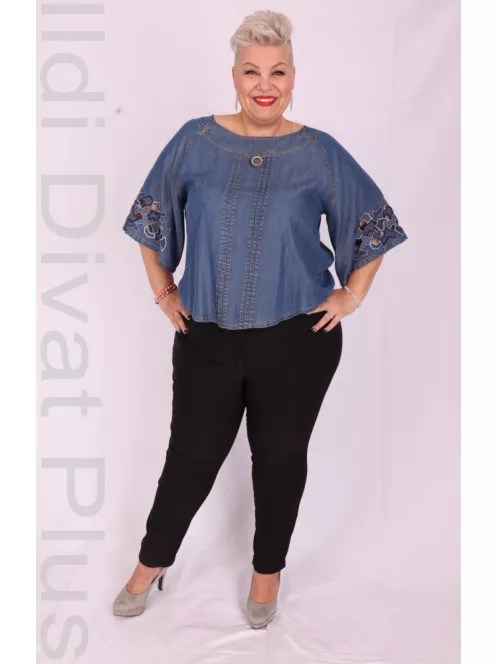 Darkwin Leona Hímzett Farmer Felső