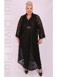 Darkwin Elegance Fekete Csipke Kardigán