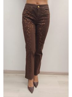 Elisa Cavaletti Barna-Bronz Tinna Nadrág