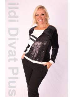 Elisa Cavaletti Fehér-Fekete Killa Felső