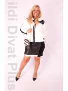 Elisa Cavaletti Fehér-Fekete Geran Bunda