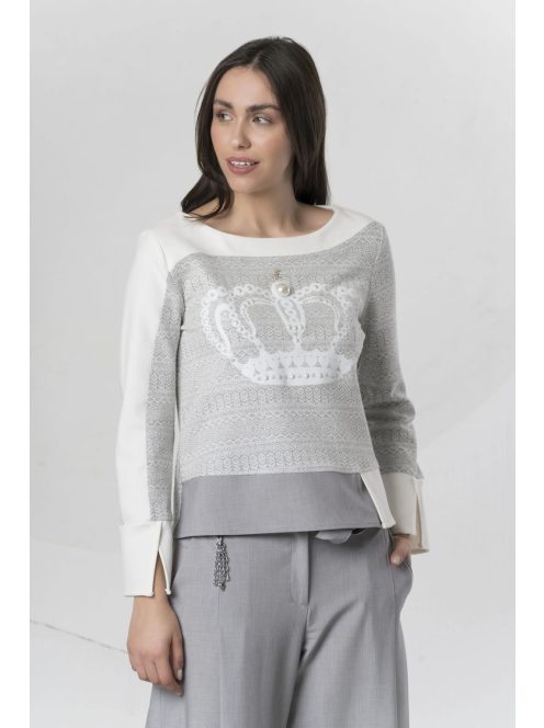 Elisa Cavaletti Ezüst-Ekrü Minna Felső