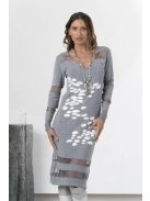Elisa Cavaletti Szürke-Fehér Ferry Ruha