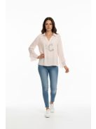 Elisa Cavaletti Beige-Köves Blouse Blúz