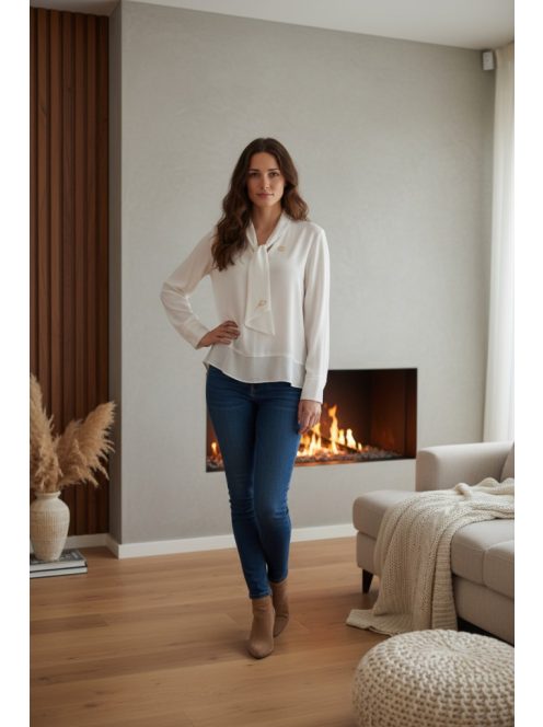 Elisa Cavaletti Ekrü-Köves Liza Blúz