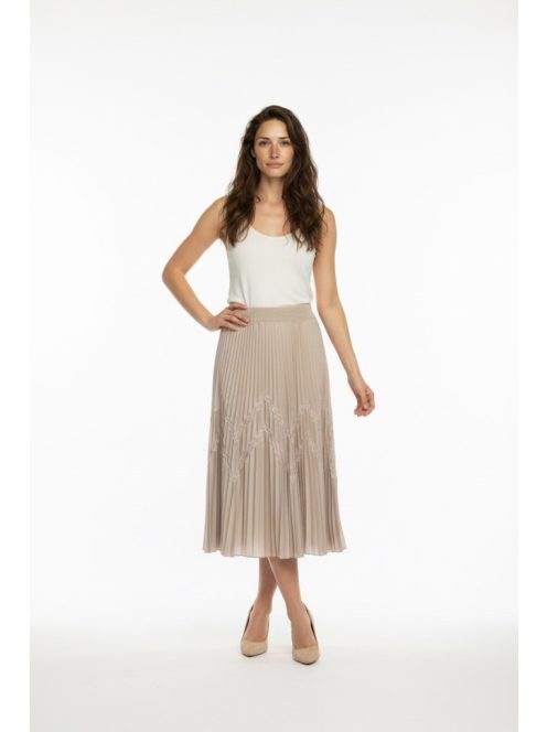 Elisa Cavaletti Beige Rakott Zila Szoknya