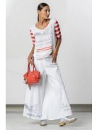 Elisa Cavaletti Fehér-Piros Tacsika Blúz