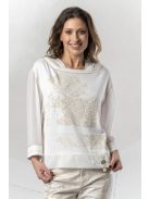 Elisa Cavaletti Ekrü-Beige Mimi Blúz