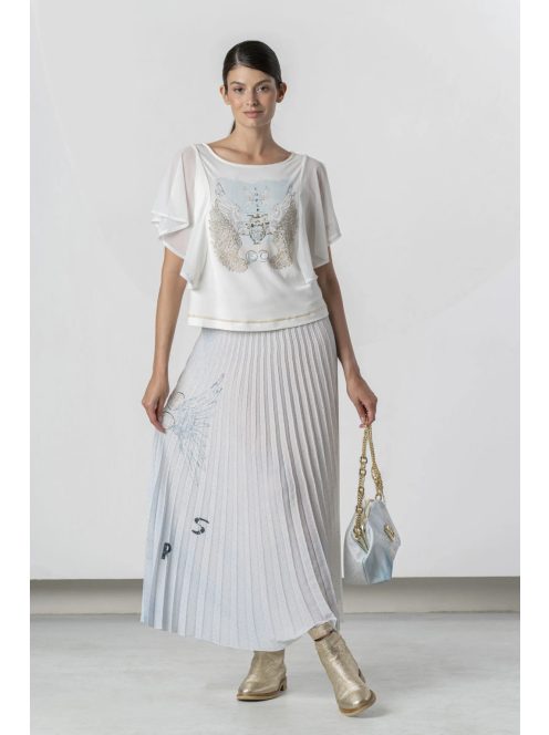 Elisa Cavaletti Fehér Mintás Angel Felső