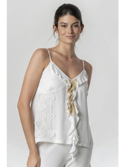 Elisa Cavaletti Fehér-Arany Fodri Top