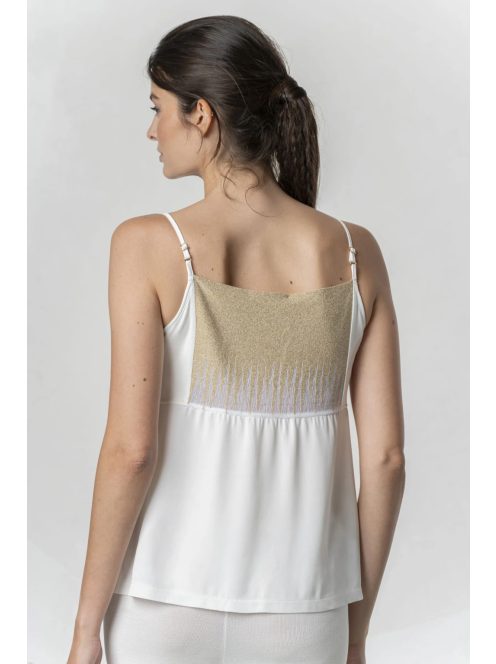 Elisa Cavaletti Fehér-Arany Fodri Top
