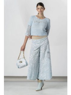 Elisa Cavaletti Kék Horgolt Lover Felső