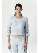 Elisa Cavaletti Kék Horgolt Lover Felső