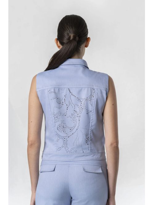 Elisa Cavaletti Kék-Fehér Rena Mellény