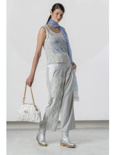 Elisa Cavaletti Szürke Jacquard Trikó